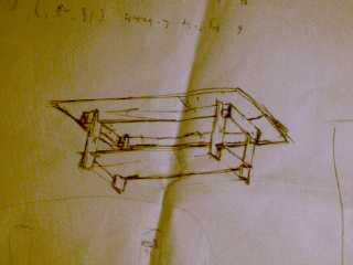 sketch for new coffee table